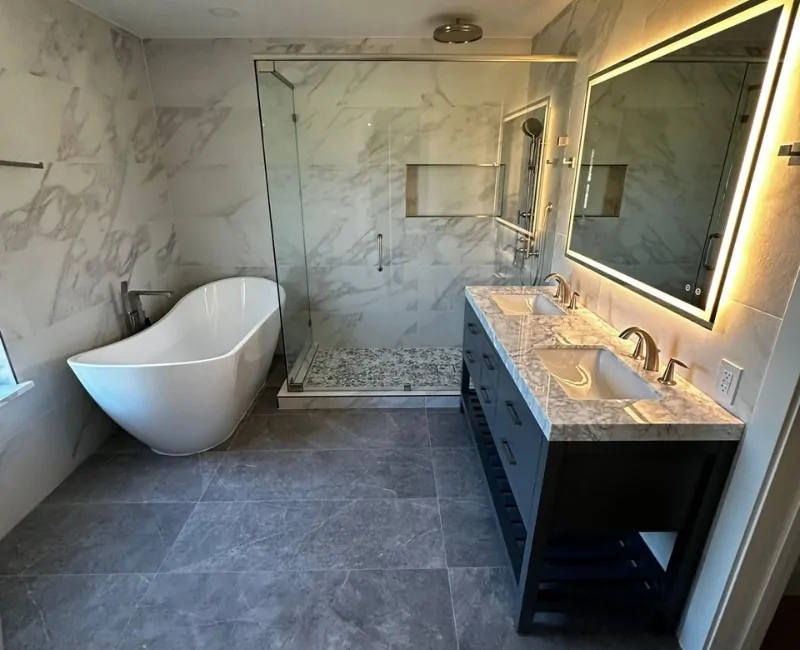 Bathroom remodeling